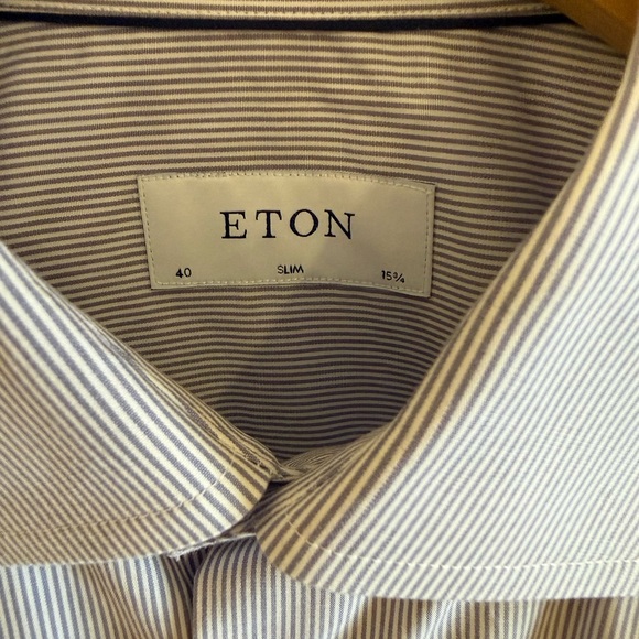 Eton Light Blue Dress Shirt - Picture 2 of 5